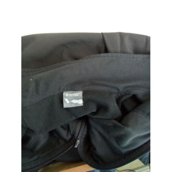 Hi Tech Proof 10000 Mens Black L Softshell Wind /Rain Resistant Full Zip Jacket - Picture 6 of 7